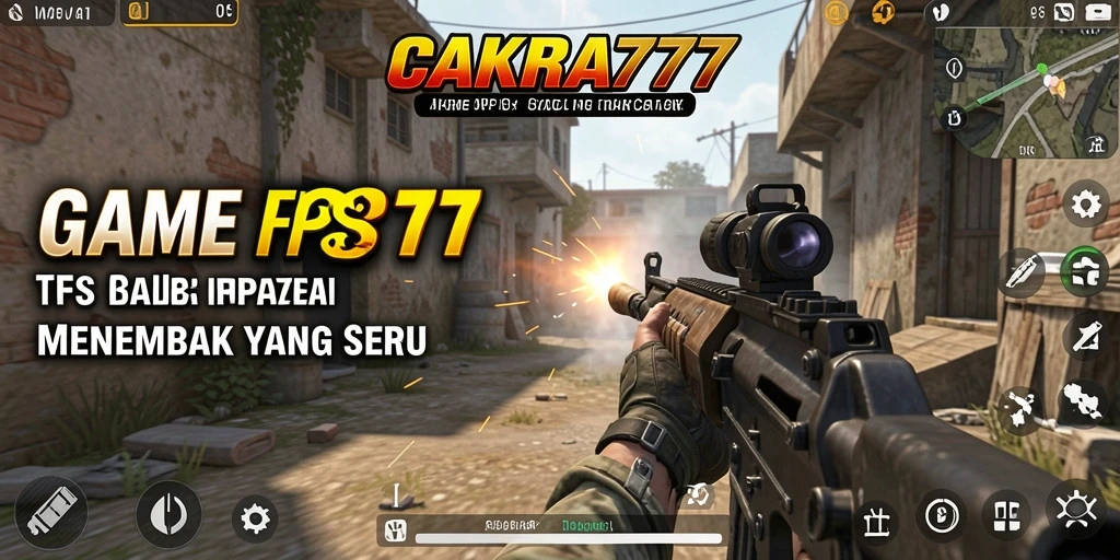 Tangkapan layar gameplay CAKRA777 menampilkan aksi menembak yang mendebarkan.