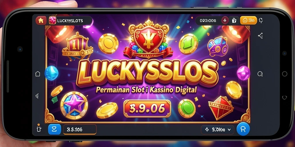Tampilan menarik dari gameplay <strong>LUCKYSLOTS</strong> yang memikat pemain.
